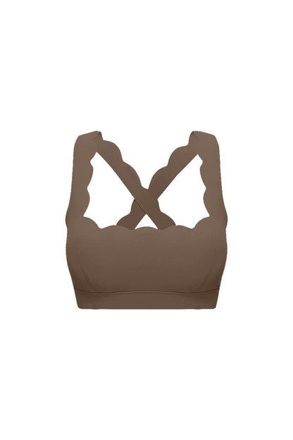 Cross Back Sports Bra