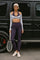 High-Waist Scallop Scrunch Legging