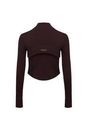 Hourglass Cropped Full Zip Jacket