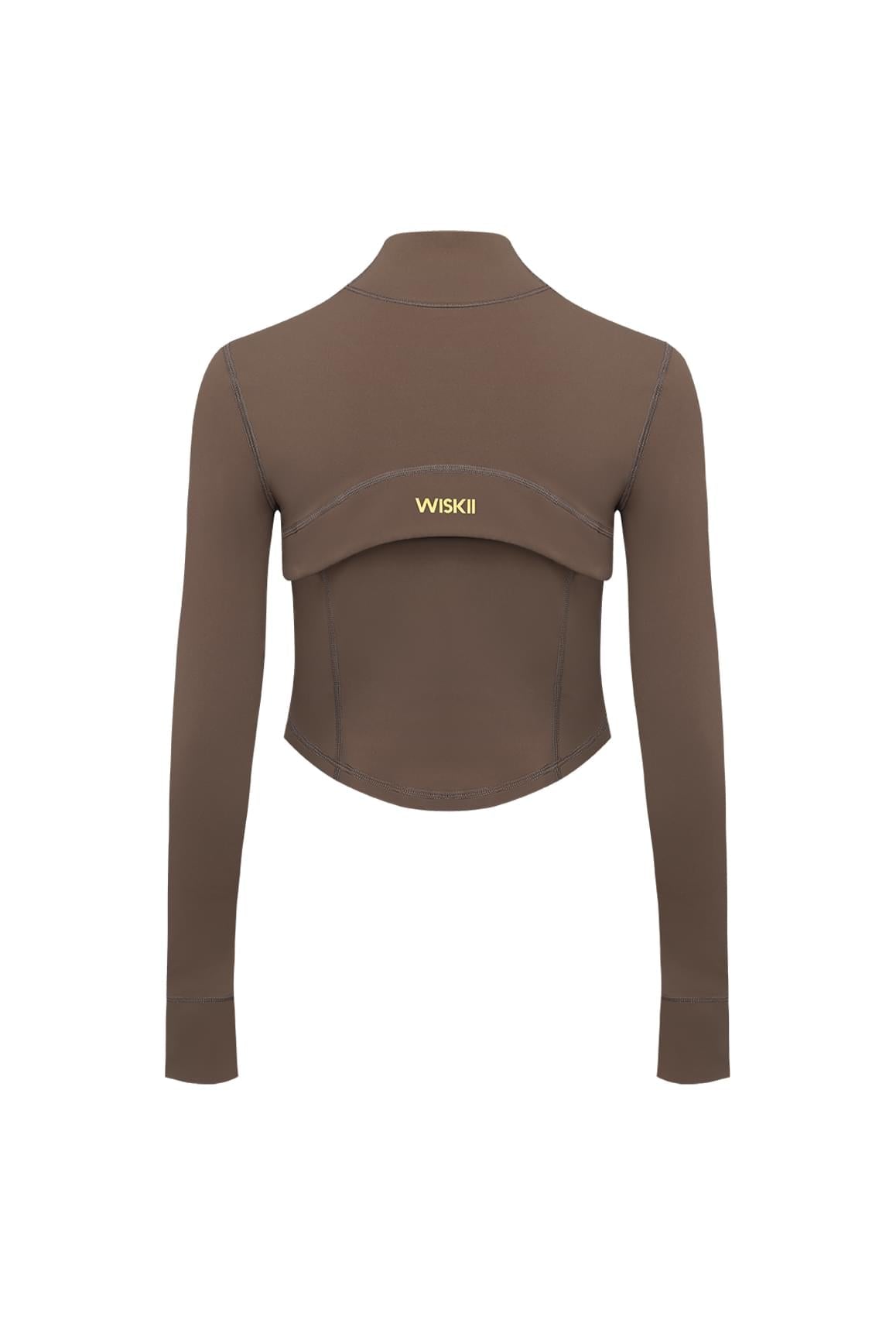 Hourglass Cropped Full Zip Jacket