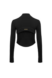Hourglass Cropped Full Zip Jacket