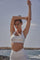 Racerback Laser Cut Sports Bra
