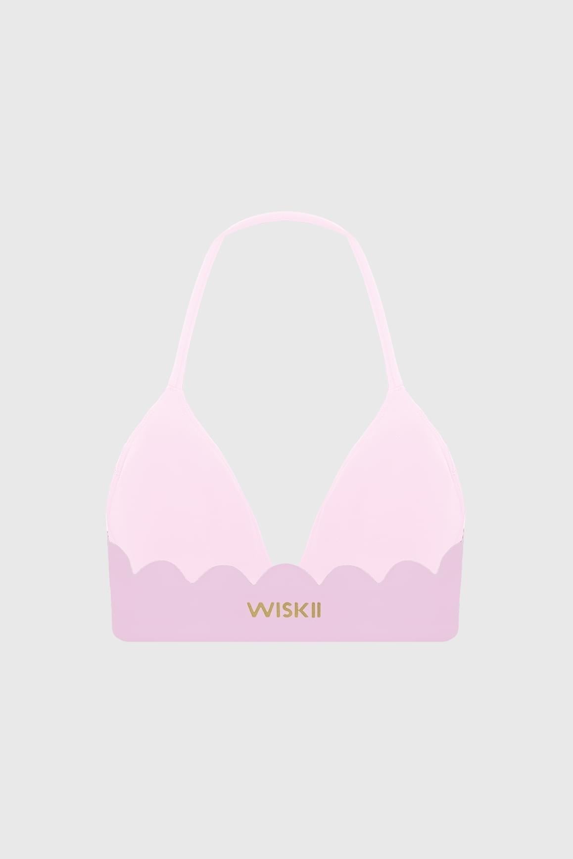 Scallop Contour Halter Bra