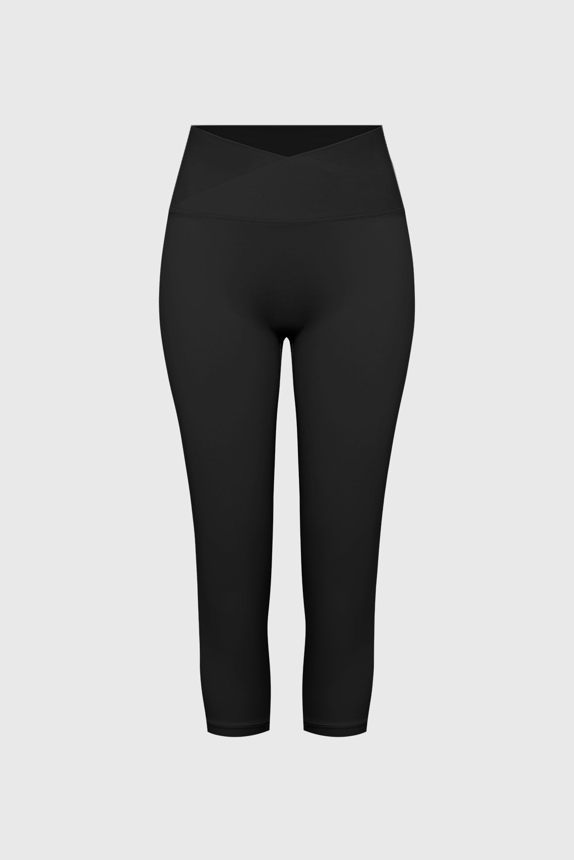 V-Waist Scrunch Capri Legging