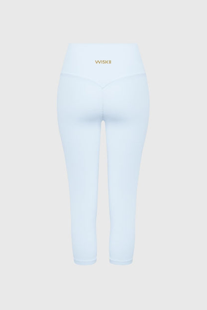 V-Waist Scrunch Capri Legging