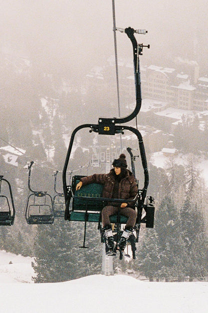 WISKII Cropped Convert Down Jacket
