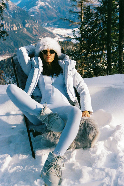 WISKII Cropped Convert Down Jacket
