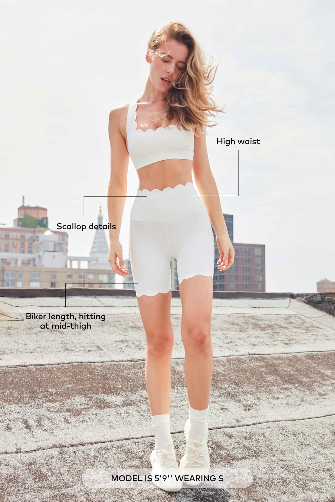 WISKII High-waist Biker Short